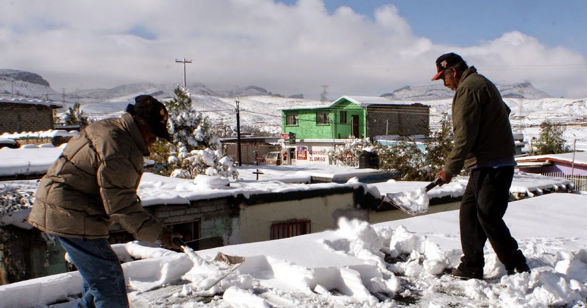 Snowfall Covers Northern Mexico For The First Time In Decades